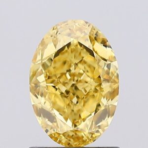 1.26 carat,  colour, VVS2 clarity, Oval shape, Lab Grown Diamond.