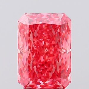 2.55 carat,  colour, VVS2 clarity, Radiant shape, Lab Grown Diamond.