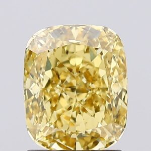 1.59 carat,  colour, VS1 clarity, Cushion shape, Lab Grown Diamond.