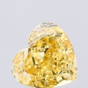 1.5 carat,  colour, VS2 clarity, Heart shape, Lab Grown Diamond.