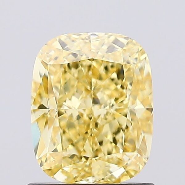 1.18 carat,  colour, VS1 clarity, Cushion shape, Lab Grown Diamond.
