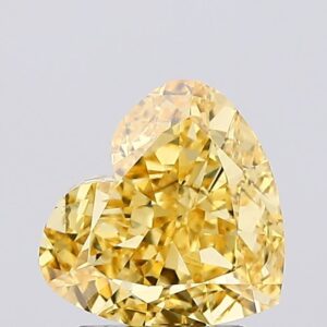 2.01 carat,  colour, SI1 clarity, Heart shape, Lab Grown Diamond.