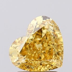 2.01 carat,  colour, VS2 clarity, Heart shape, Lab Grown Diamond.