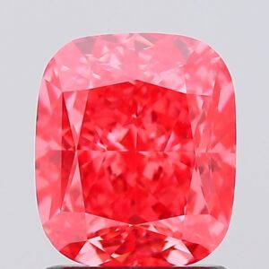 1.7 carat,  colour, VS2 clarity, Cushion shape, Lab Grown Diamond.