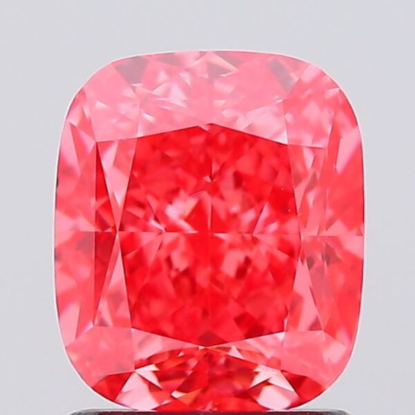 1.7 carat,  colour, VS2 clarity, Cushion shape, Lab Grown Diamond.