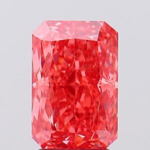 2.77 carat,  colour, VS1 clarity, Radiant shape, Lab Grown Diamond.