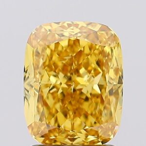 2.26 carat,  colour, VS2 clarity, Cushion shape, Lab Grown Diamond.