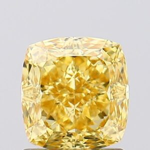 1.39 carat,  colour, VS1 clarity, Cushion shape, Lab Grown Diamond.