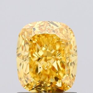 1.19 carat,  colour, VS1 clarity, Cushion shape, Lab Grown Diamond.
