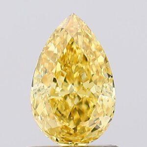 1 carat,  colour, SI1 clarity, Pear shape, Lab Grown Diamond.