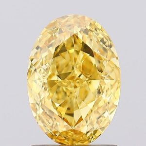 1.4 carat,  colour, VS1 clarity, Oval shape, Lab Grown Diamond.