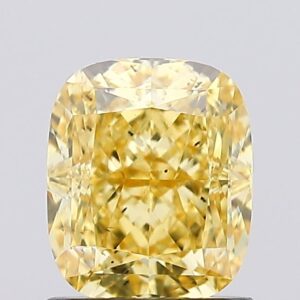 1.18 carat,  colour, VS2 clarity, Cushion shape, Lab Grown Diamond.