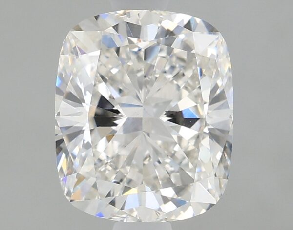 1.68 carat, G colour, VS1 clarity, Cushion shape, Lab Grown Diamond.
