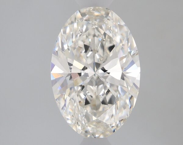 1.67 carat, G colour, VS1 clarity, Oval shape, Lab Grown Diamond.