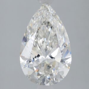 1.71 carat, G colour, VS2 clarity, Pear shape, Lab Grown Diamond.