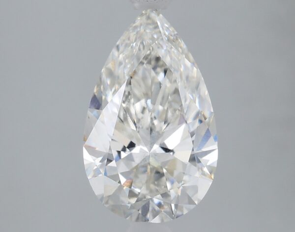 1.71 carat, G colour, VS2 clarity, Pear shape, Lab Grown Diamond.