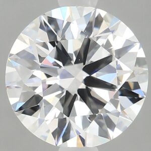 1.28 carat, E colour, VS1 clarity, Round shape, Lab Grown Diamond.