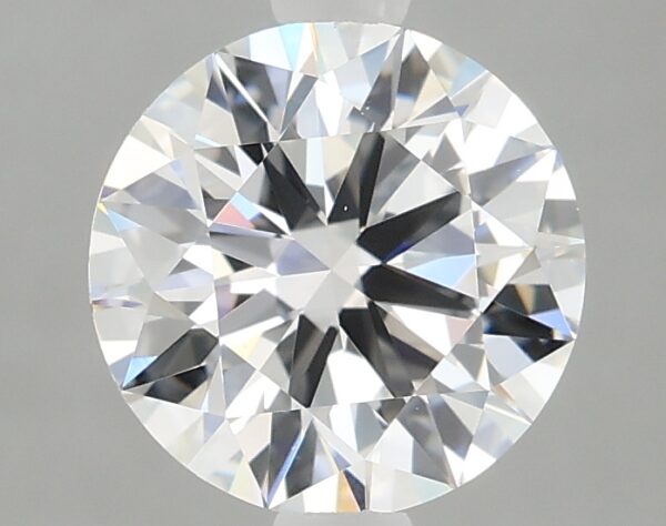 1.28 carat, E colour, VS1 clarity, Round shape, Lab Grown Diamond.