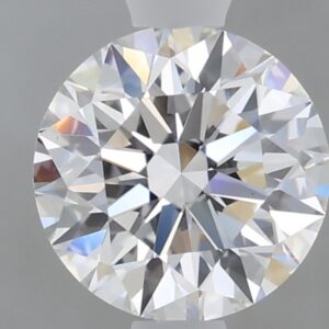 1.22 carat, D colour, VS1 clarity, Round shape, Lab Grown Diamond.