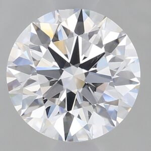 1.1 carat, D colour, VS2 clarity, Round shape, Lab Grown Diamond.