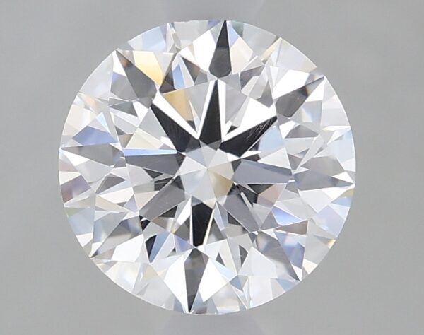 1.1 carat, D colour, VS2 clarity, Round shape, Lab Grown Diamond.
