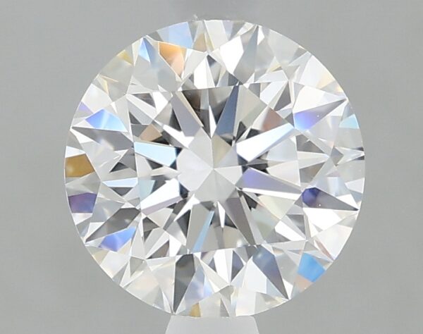 1.29 carat, D colour, VS2 clarity, Round shape, Lab Grown Diamond.