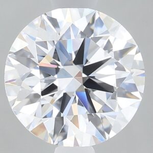 1.24 carat, E colour, IF clarity, Round shape, Lab Grown Diamond.