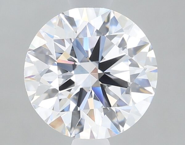 1.24 carat, E colour, IF clarity, Round shape, Lab Grown Diamond.