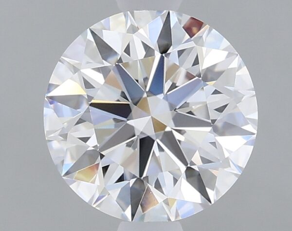 1.28 carat, D colour, VS1 clarity, Round shape, Lab Grown Diamond.