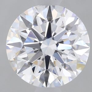 1.29 carat, D colour, VS1 clarity, Round shape, Lab Grown Diamond.