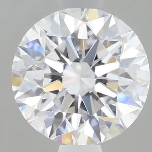 1.28 carat, D colour, VS1 clarity, Round shape, Lab Grown Diamond.