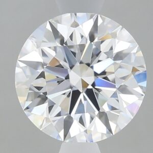 1.29 carat, D colour, VS1 clarity, Round shape, Lab Grown Diamond.