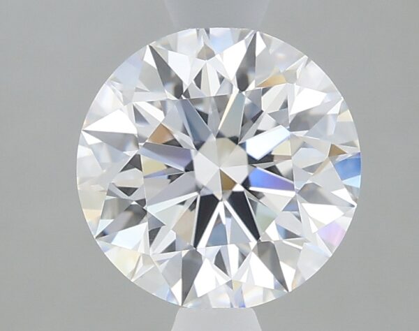 1.29 carat, D colour, VS1 clarity, Round shape, Lab Grown Diamond.