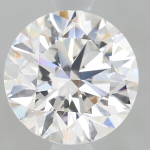 1.29 carat, F colour, VS1 clarity, Round shape, Lab Grown Diamond.