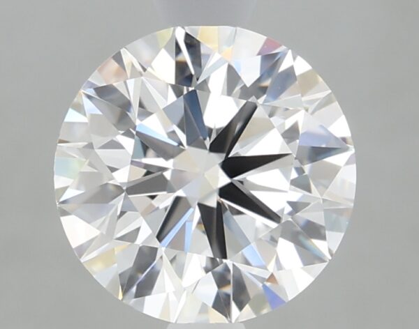 1.47 carat, D colour, VS1 clarity, Round shape, Lab Grown Diamond.