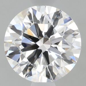 1.22 carat, D colour, VS1 clarity, Round shape, Lab Grown Diamond.