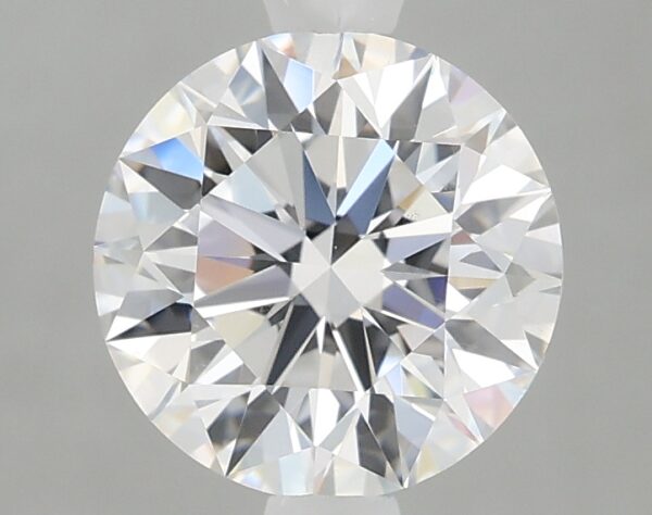1.31 carat, D colour, VS1 clarity, Round shape, Lab Grown Diamond.