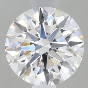 1.29 carat, D colour, VS1 clarity, Round shape, Lab Grown Diamond.
