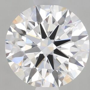 1.26 carat, E colour, VVS1 clarity, Round shape, Lab Grown Diamond.