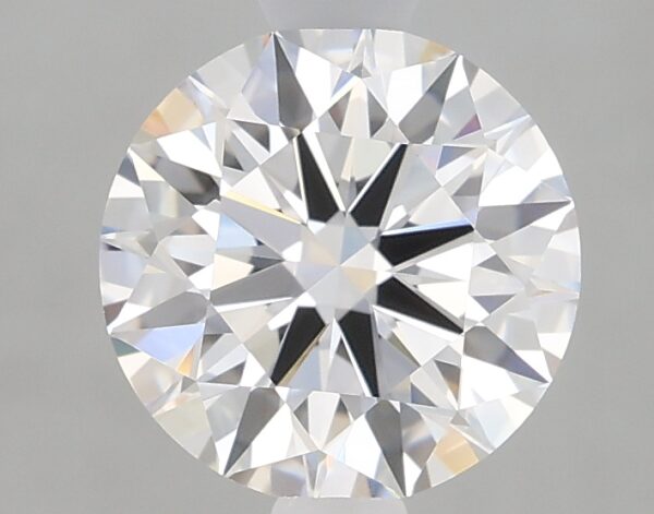 1.26 carat, E colour, VVS1 clarity, Round shape, Lab Grown Diamond.