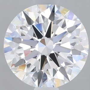 1.23 carat, E colour, VS1 clarity, Round shape, Lab Grown Diamond.