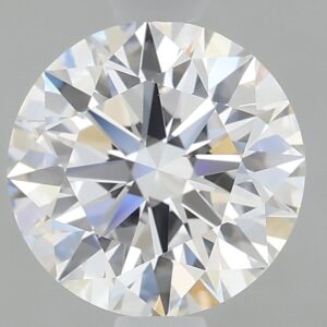 1.22 carat, D colour, VS1 clarity, Round shape, Lab Grown Diamond.