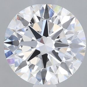 1.24 carat, E colour, VVS2 clarity, Round shape, Lab Grown Diamond.
