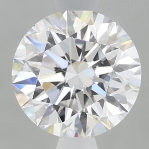 1.22 carat, D colour, VS1 clarity, Round shape, Lab Grown Diamond.
