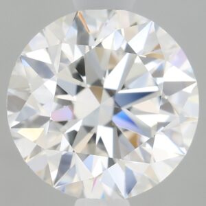 1.25 carat, E colour, VVS2 clarity, Round shape, Lab Grown Diamond.