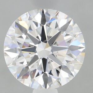 1.23 carat, E colour, VVS2 clarity, Round shape, Lab Grown Diamond.