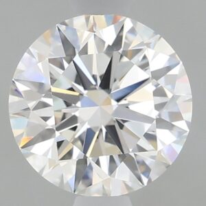 1.21 carat, F colour, VVS2 clarity, Round shape, Lab Grown Diamond.