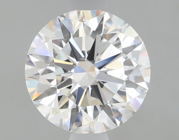 1.21 carat, F colour, VVS2 clarity, Round shape, Lab Grown Diamond.