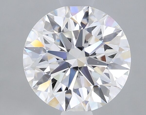 1.21 carat, E colour, VS1 clarity, Round shape, Lab Grown Diamond.