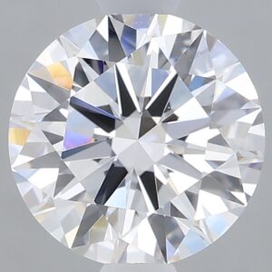 1.21 carat, E colour, VVS2 clarity, Round shape, Lab Grown Diamond.
